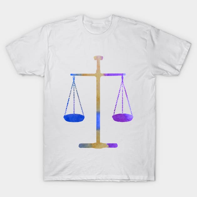 Scales of justice T-Shirt by BittenByErmines